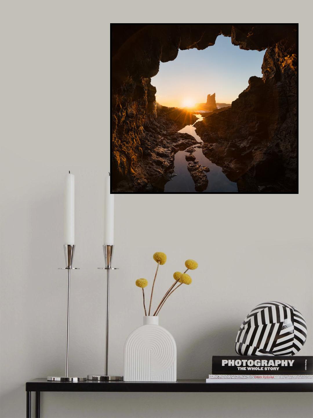 Rock and Cave Poster och Canvastavla