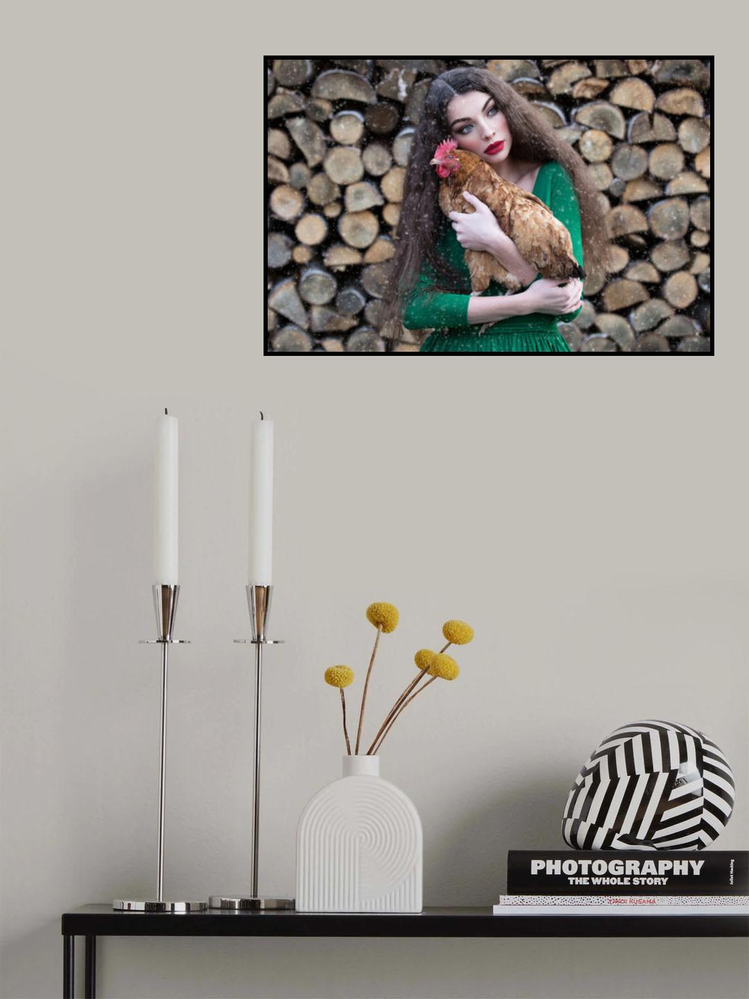 My little hen Poster och Canvastavla
