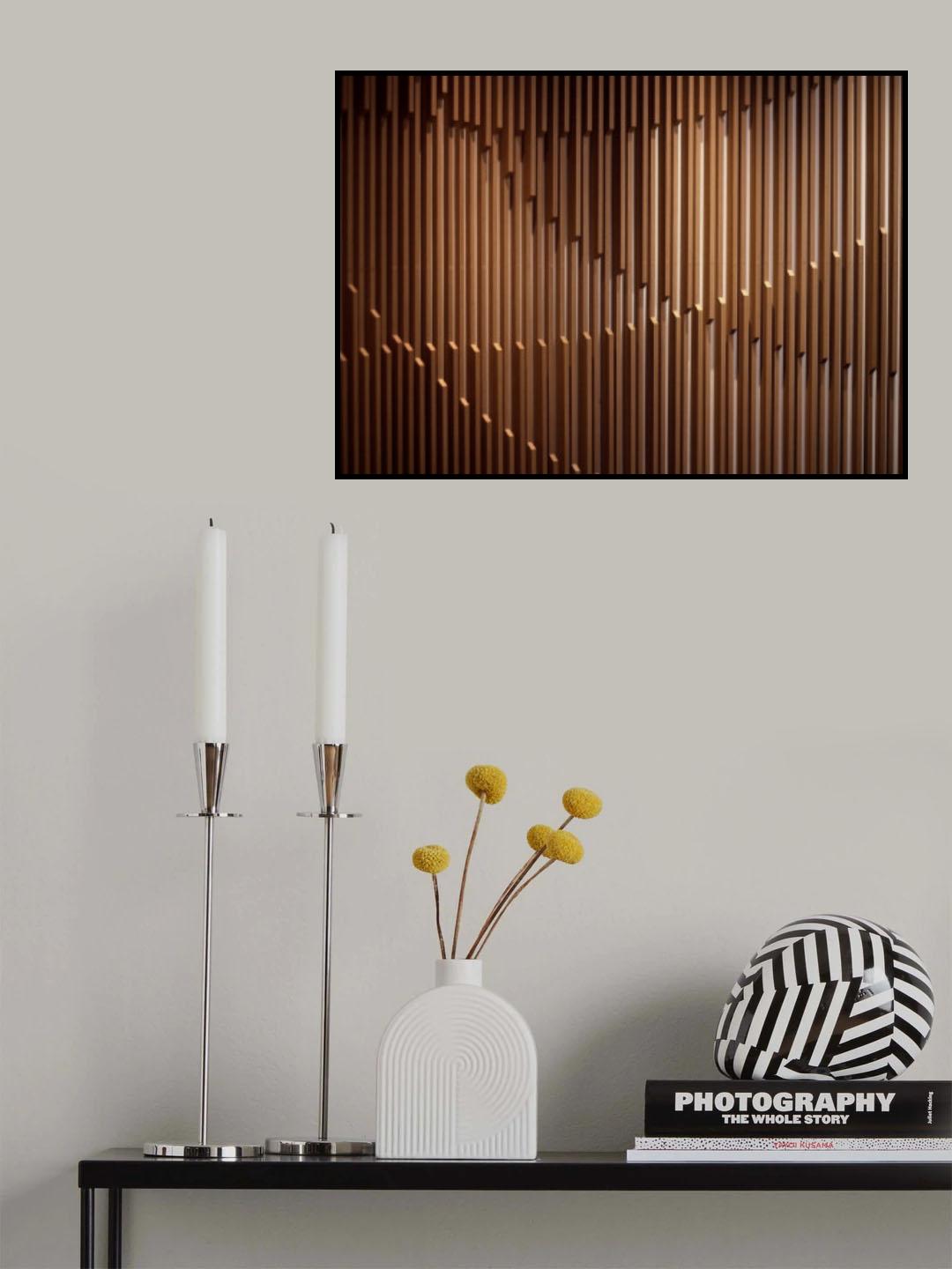 Melodic Wave II Poster och Canvastavla