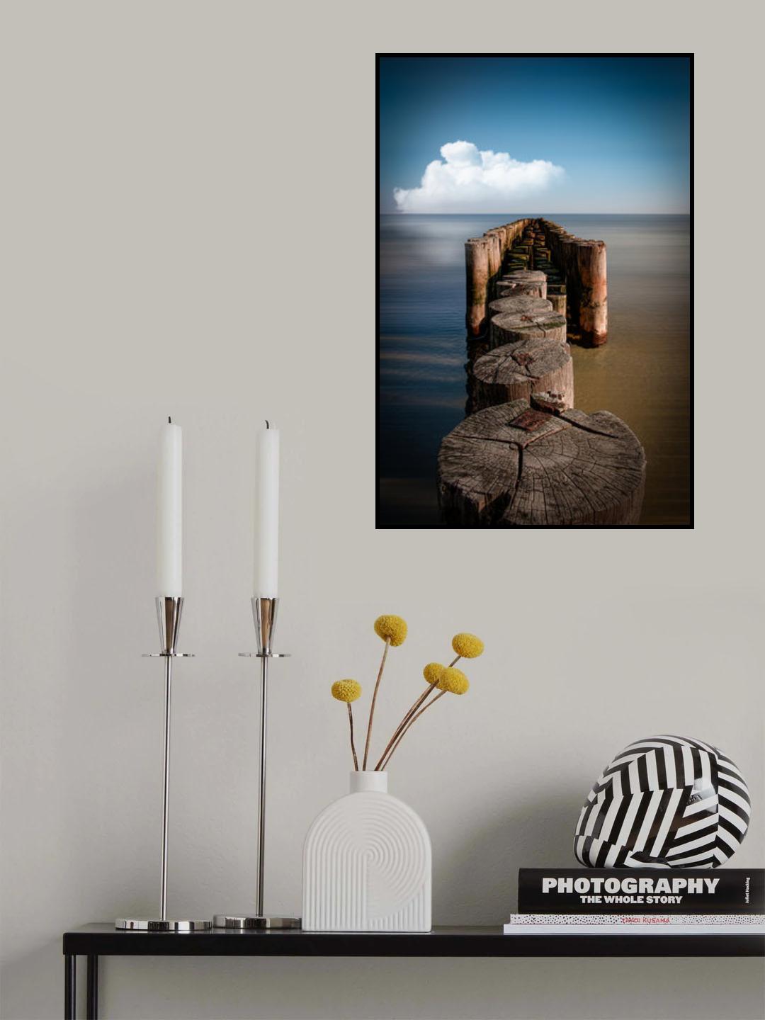 ...the old pier Poster och Canvastavla