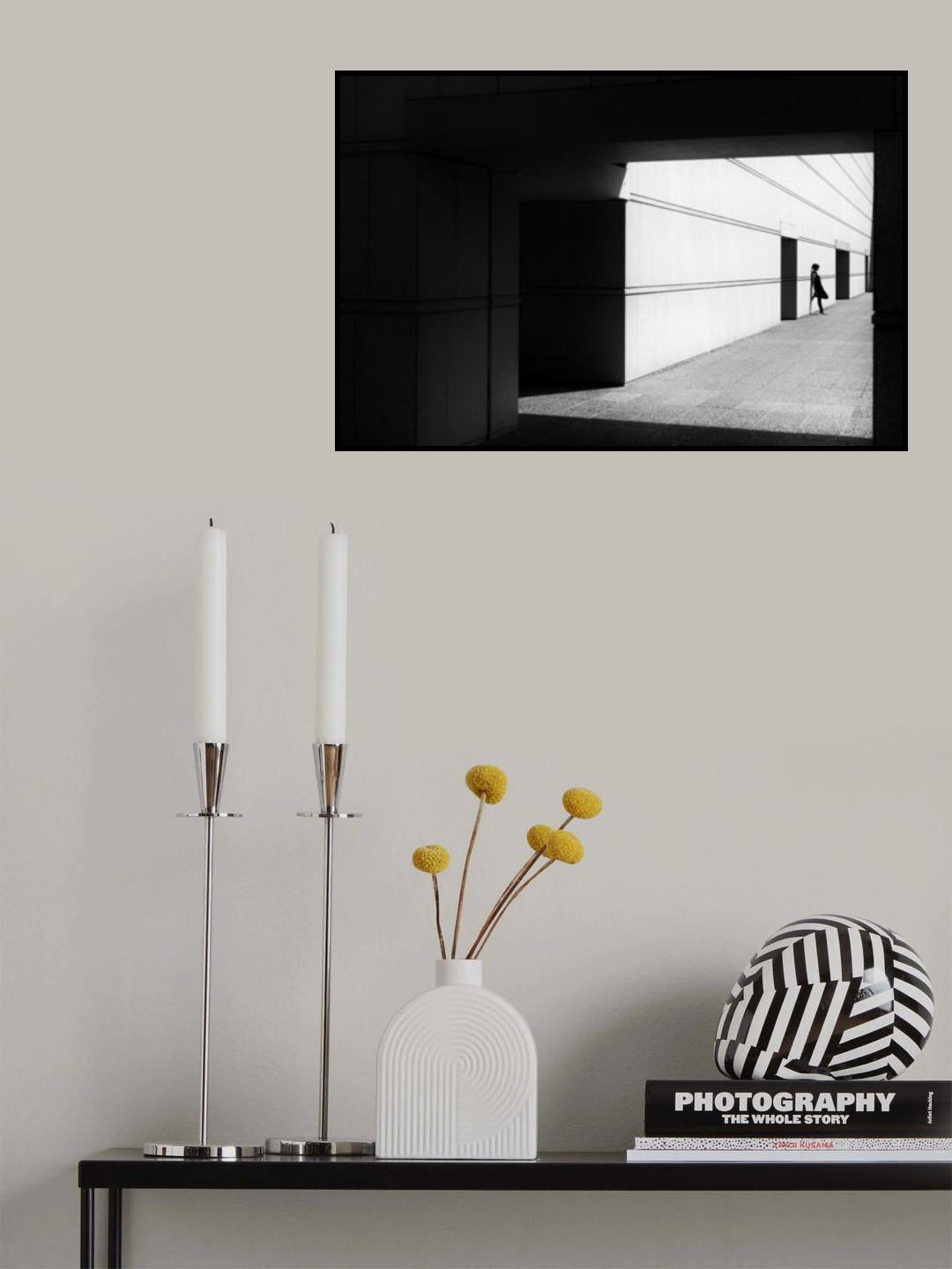 Monochrome 1 Poster och Canvastavla