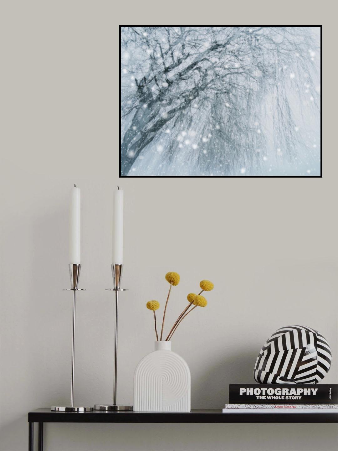 Winter tree Poster och Canvastavla