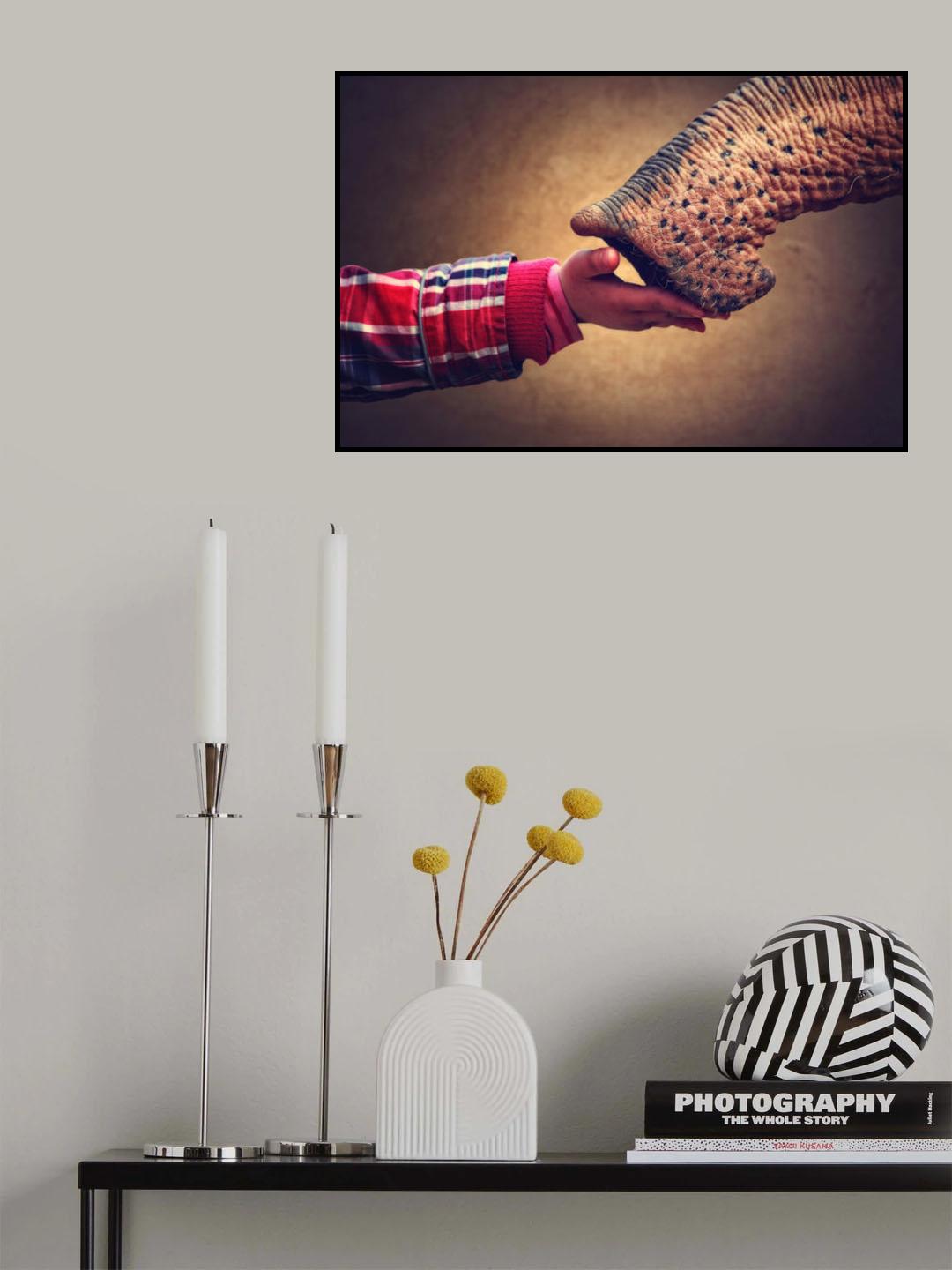 THIS INDESCRIBABLE FEELING OF CLOSENESS Poster och Canvastavla