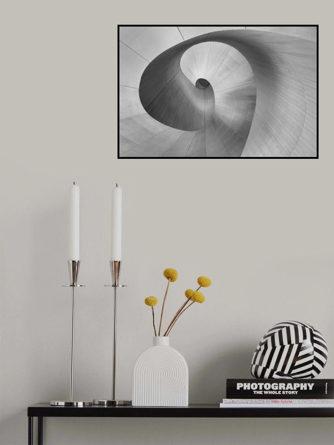 Curves Poster och Canvastavla