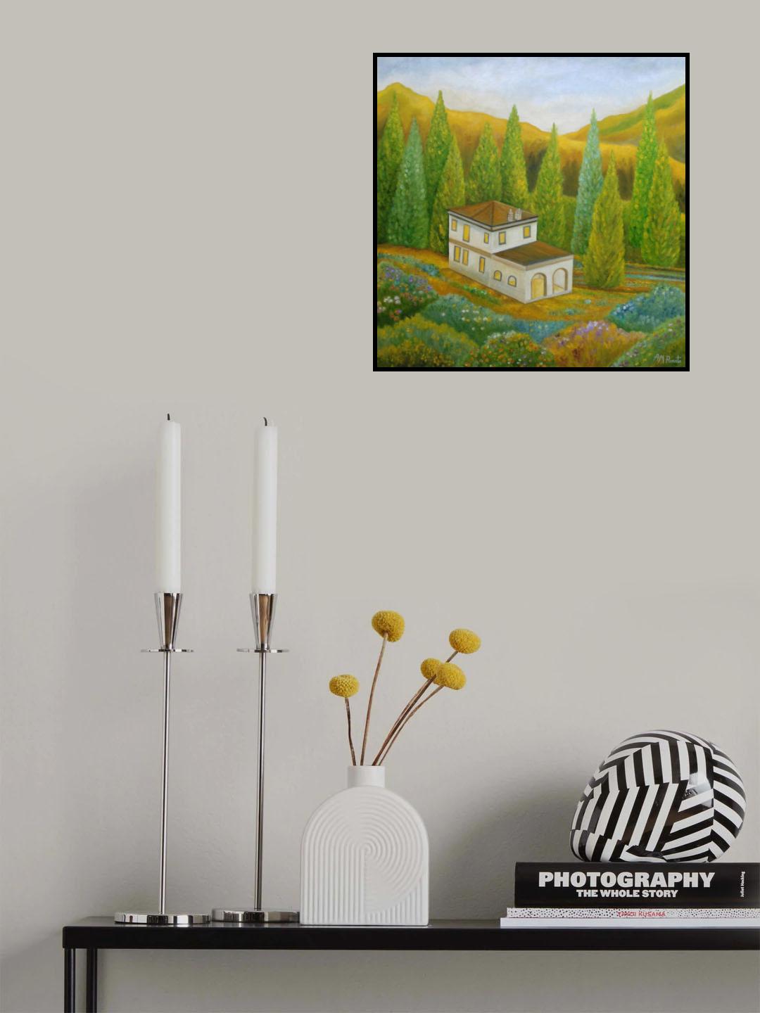 House In the Woods Poster och Canvastavla