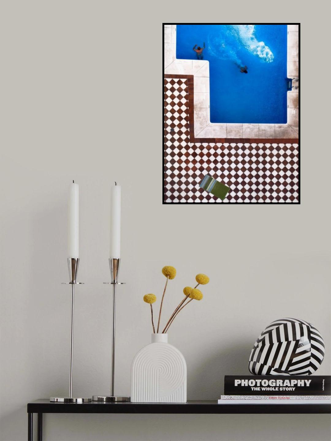 The swimming pool Poster och Canvastavla