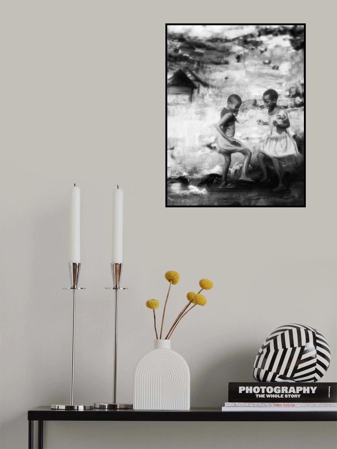 And the children dance along Poster och Canvastavla