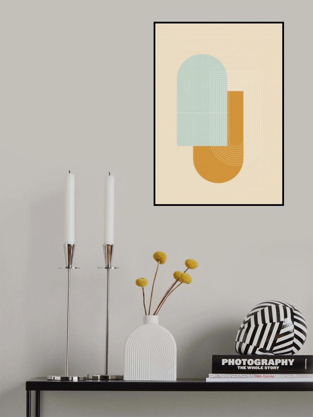 Contemporary Abstract 06 Poster och Canvastavla
