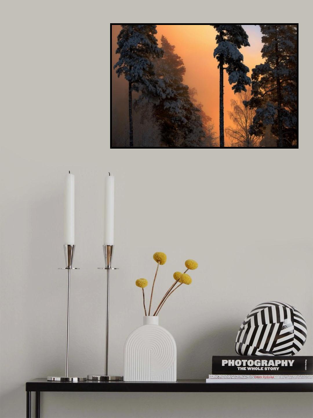 Golden light Poster och Canvastavla