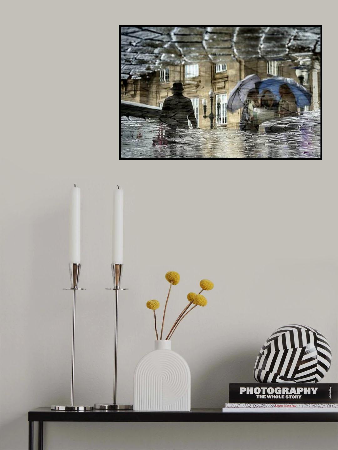Rainy days Poster och Canvastavla