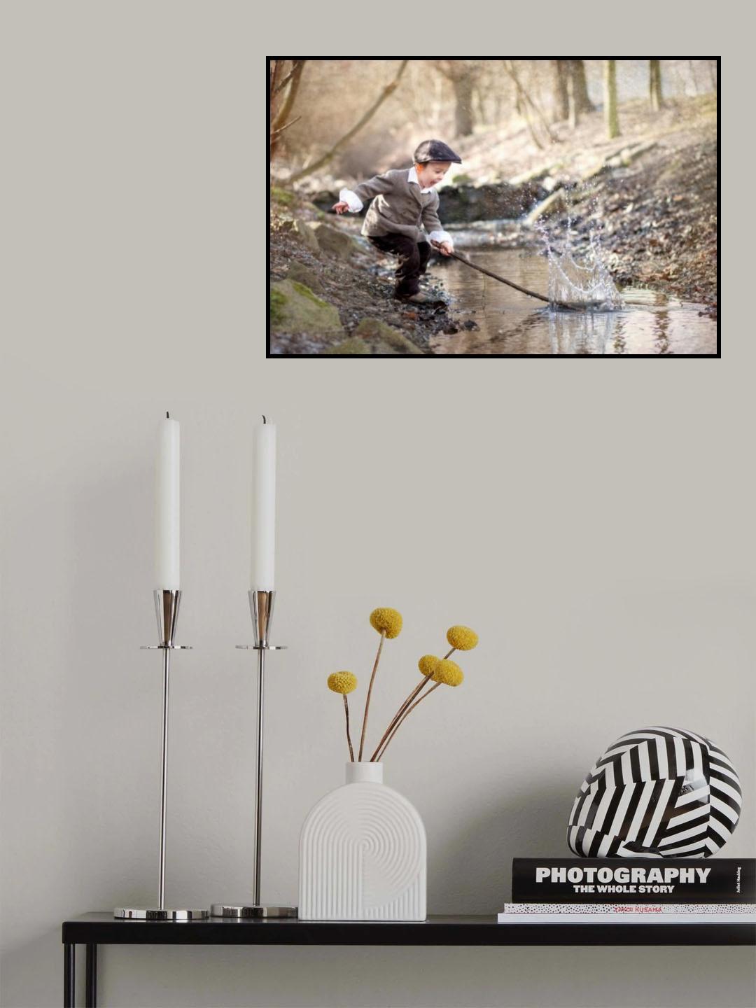 Happy splash Poster och Canvastavla