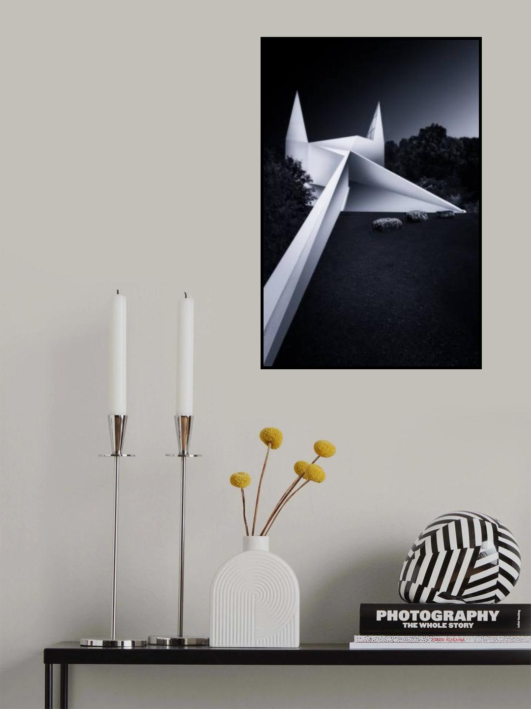 small highway church Poster och Canvastavla