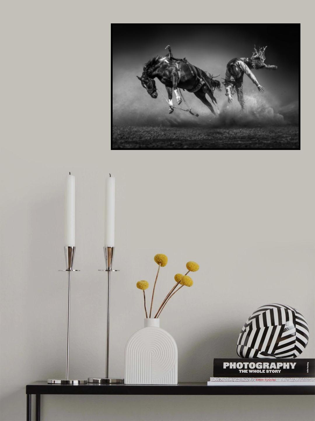 Falling Over Poster och Canvastavla