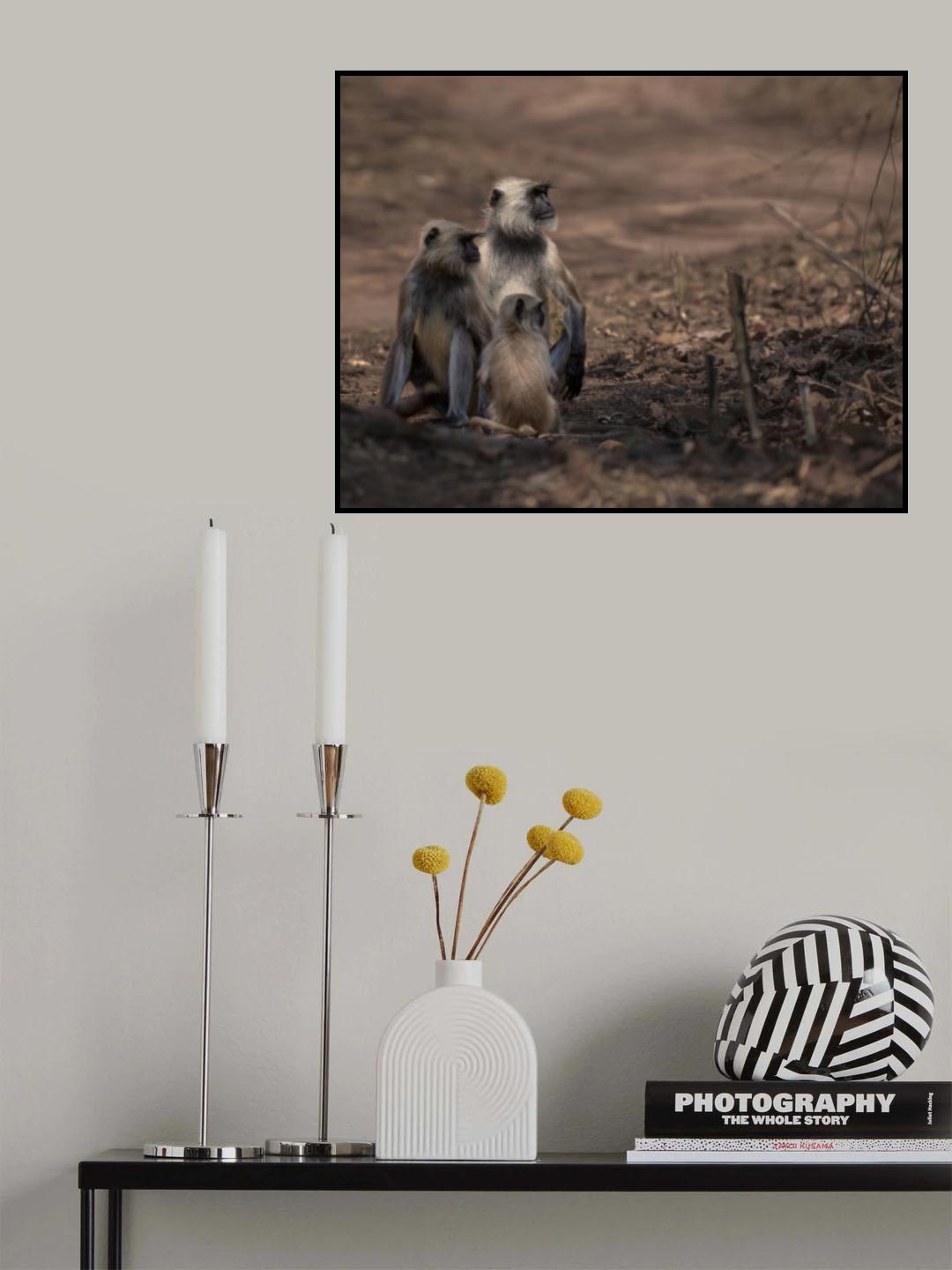 When Three Isn't A Crowd Poster och Canvastavla