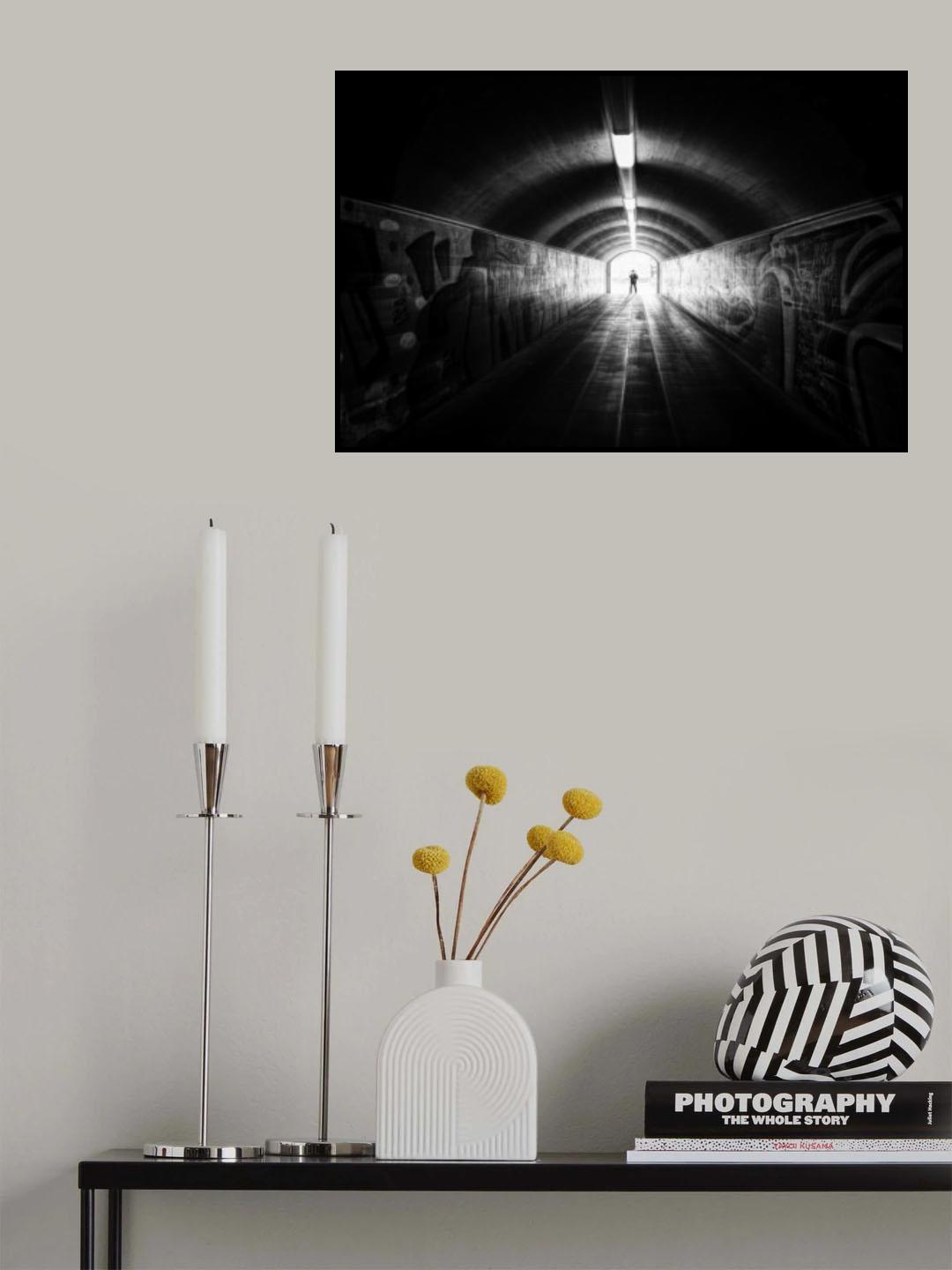 from light to dark Poster och Canvastavla