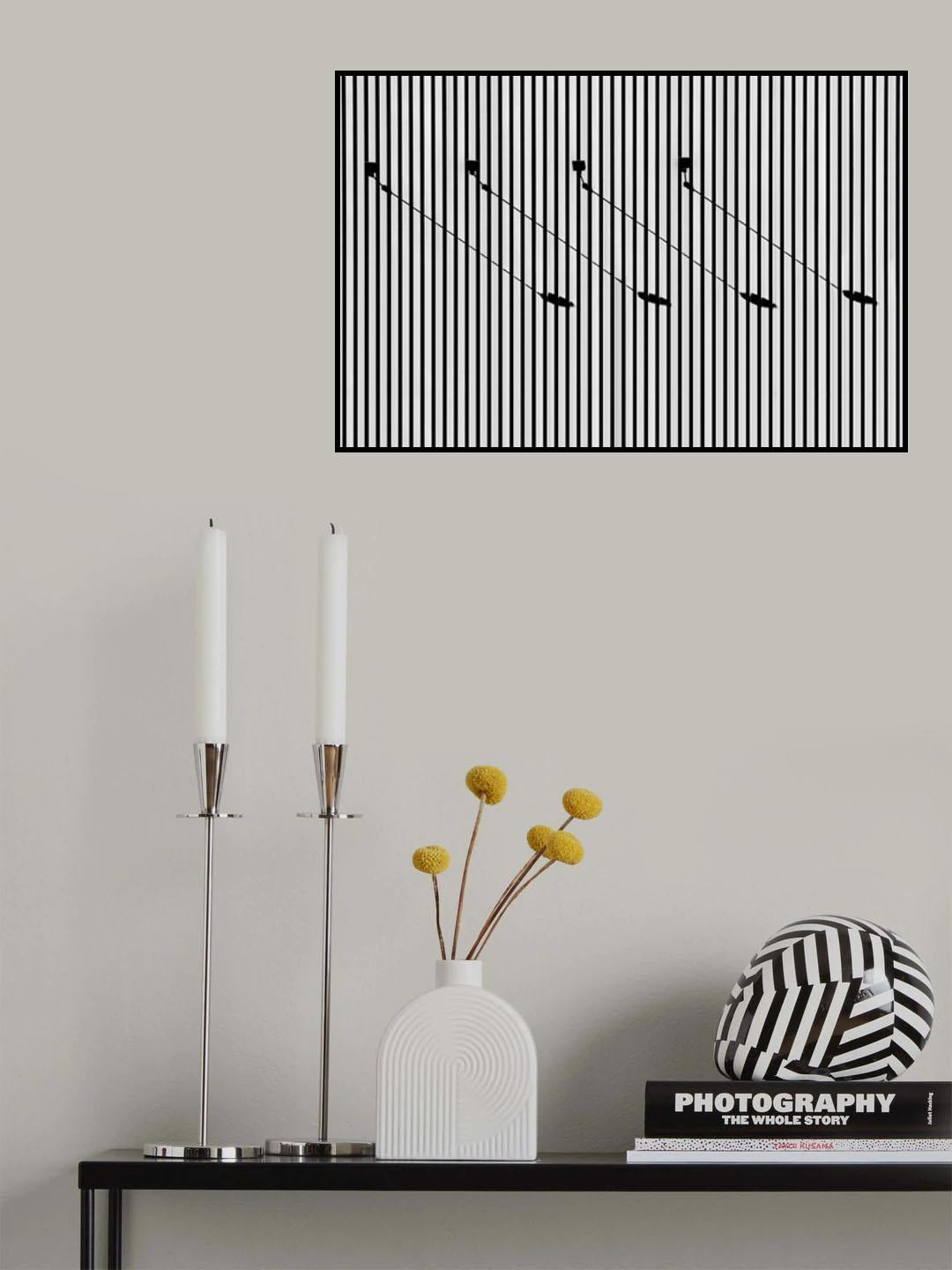 Shadows and lines Poster och Canvastavla