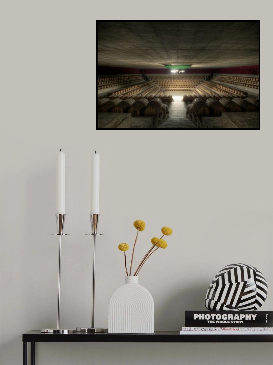 The Wine Temple Poster och Canvastavla
