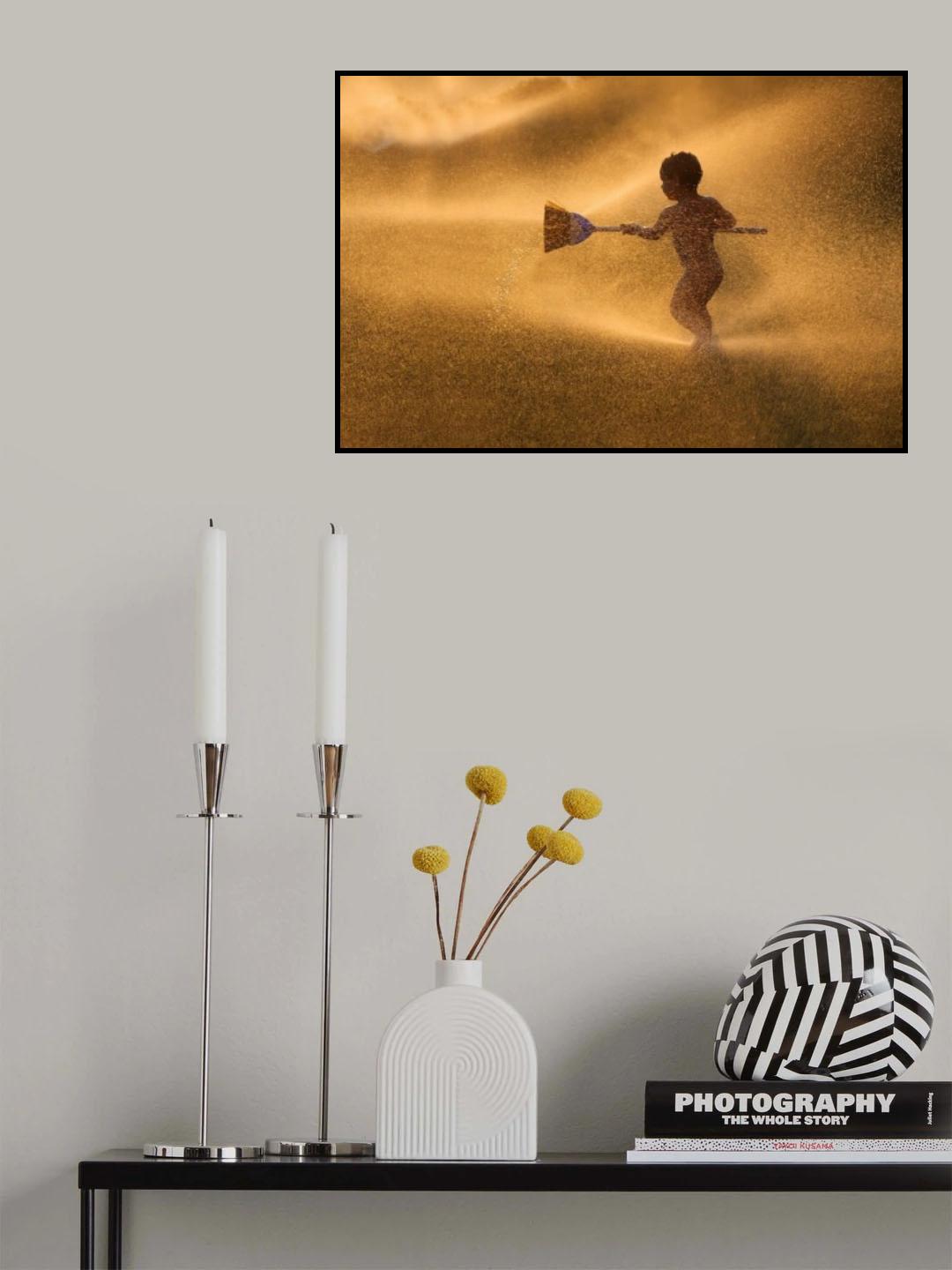 Water Game.... Poster och Canvastavla