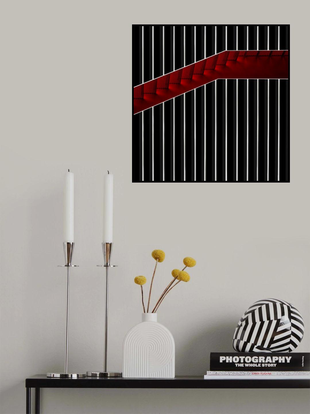 Staircase in gift box Poster och Canvastavla