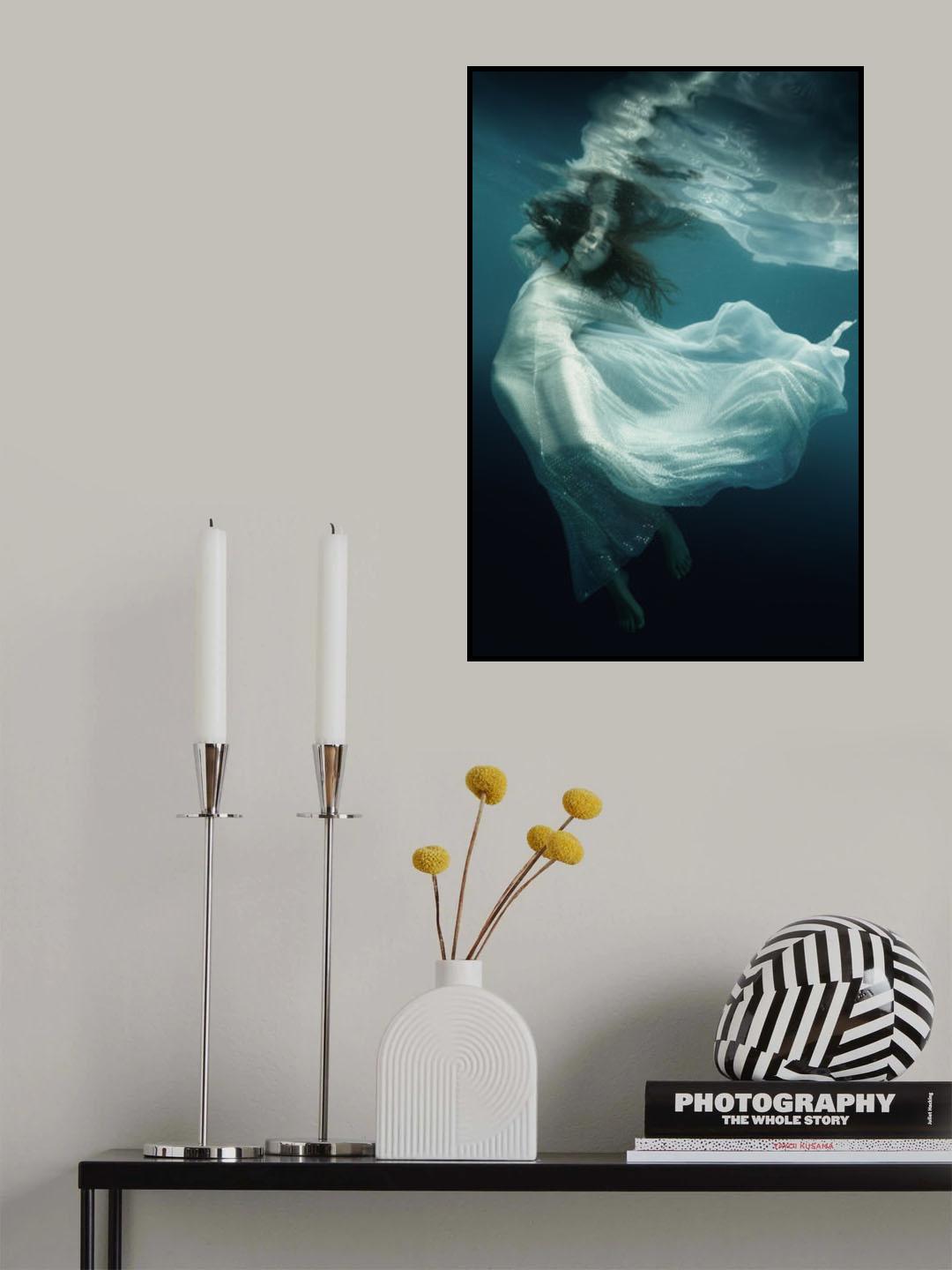 Underwater beauty Poster och Canvastavla