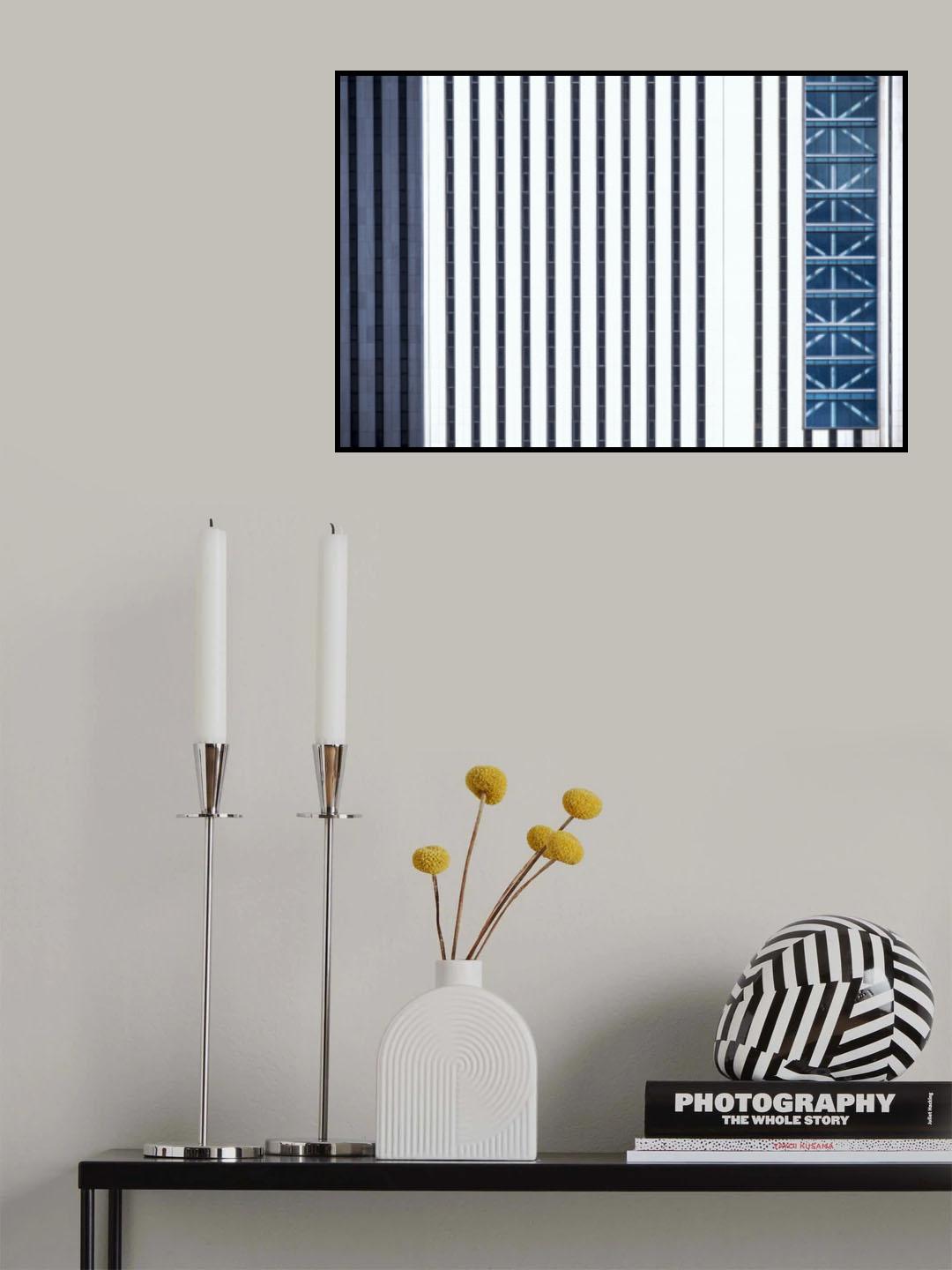 lines and crosses Poster och Canvastavla