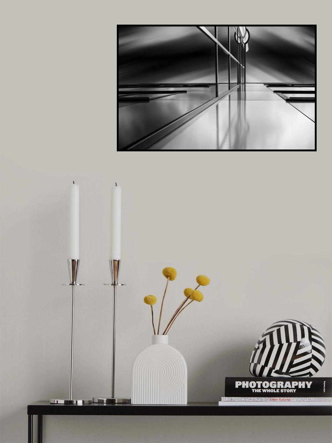 Lines and reflections Poster och Canvastavla