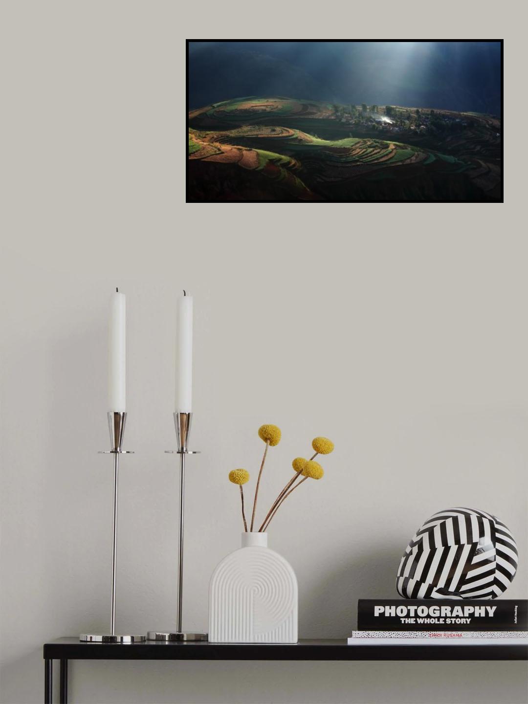 Magic Morning Poster och Canvastavla