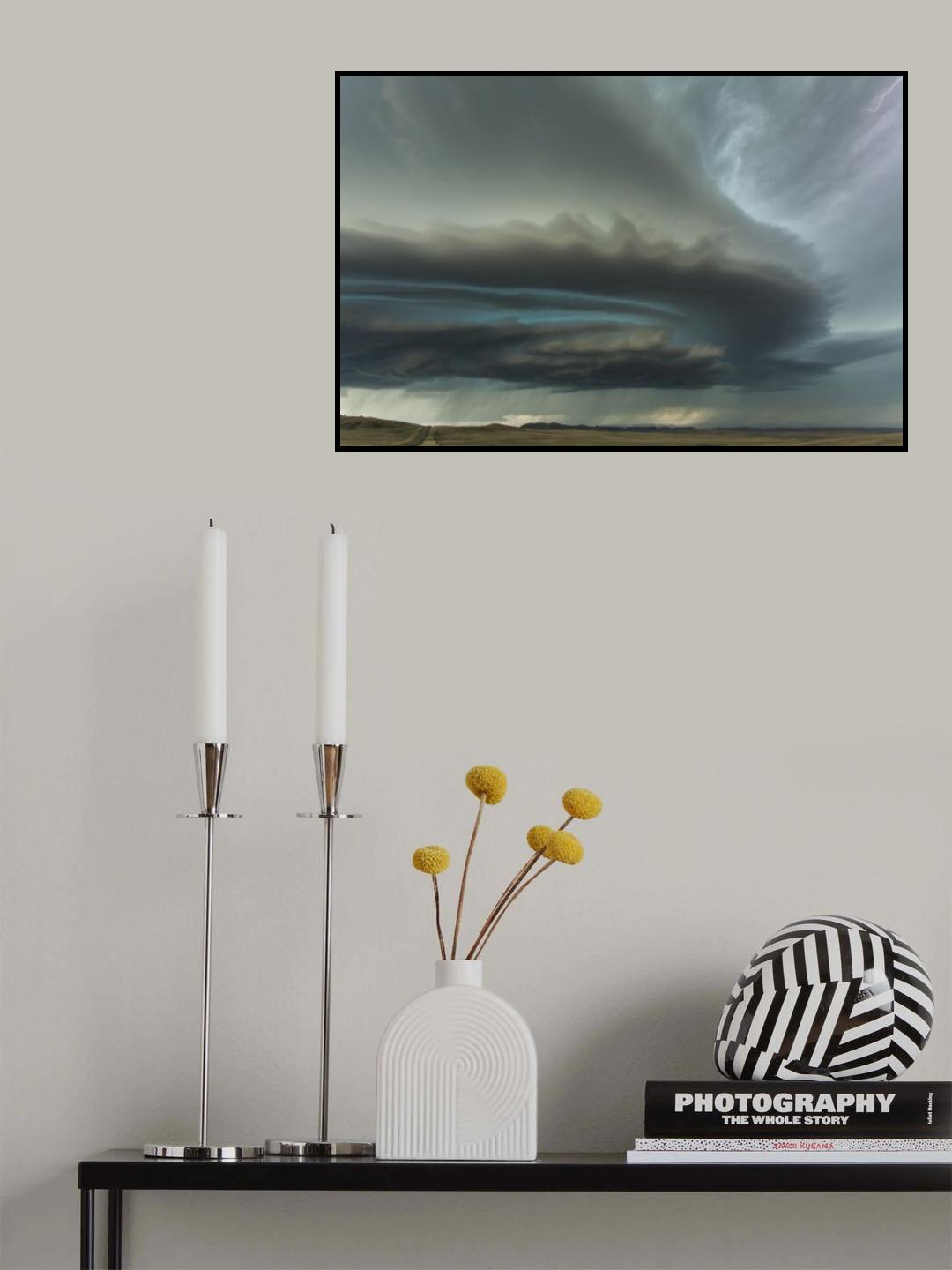 Huge supercell Poster och Canvastavla