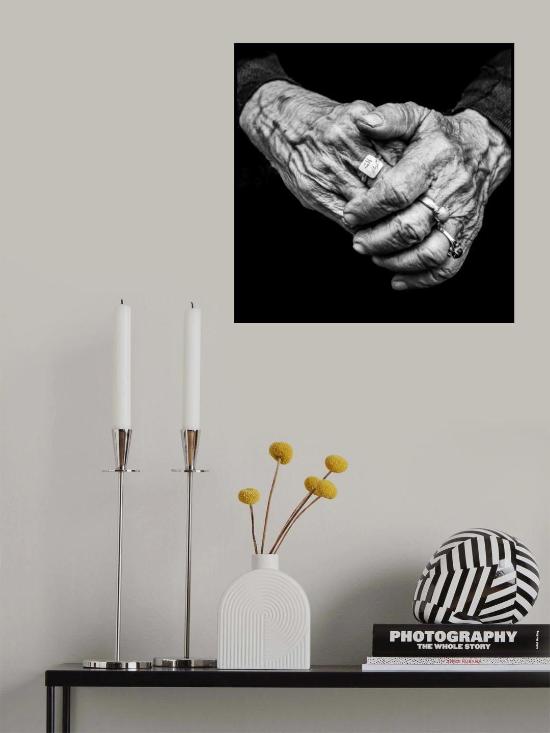 Grandmother's hands Poster och Canvastavla