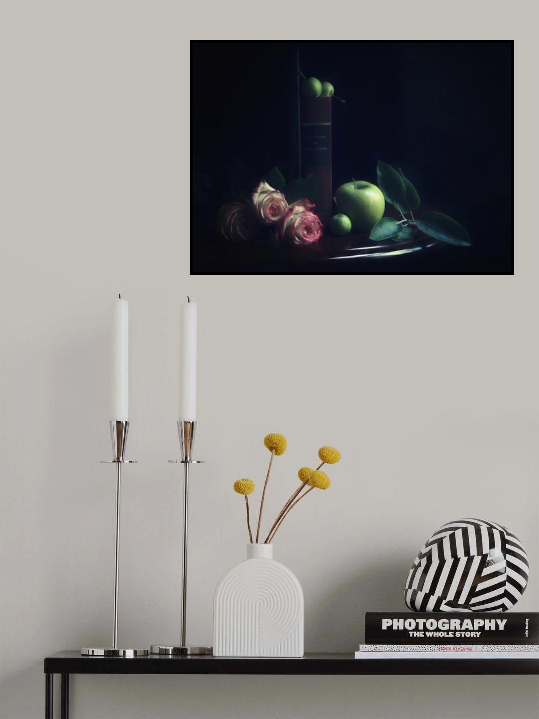 Rose & Apples Poster och Canvastavla