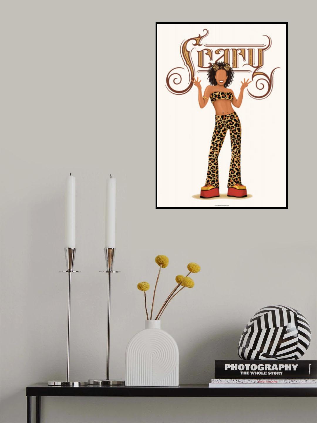 Scary Spice Poster och Canvastavla