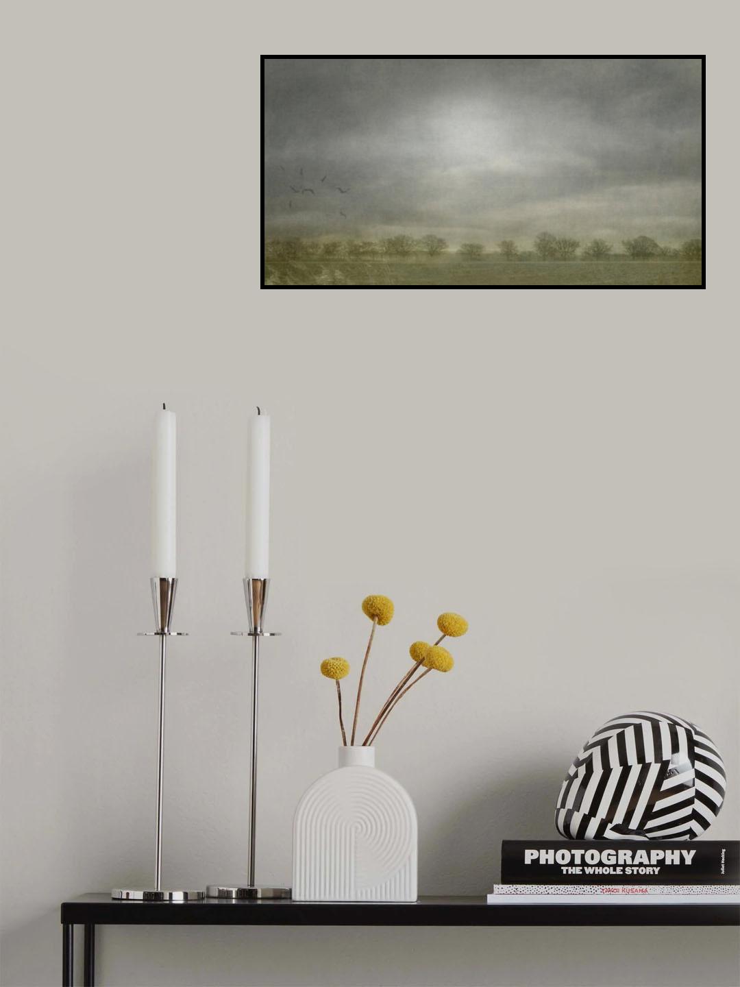 A little magic waiting behind the morning Poster och Canvastavla