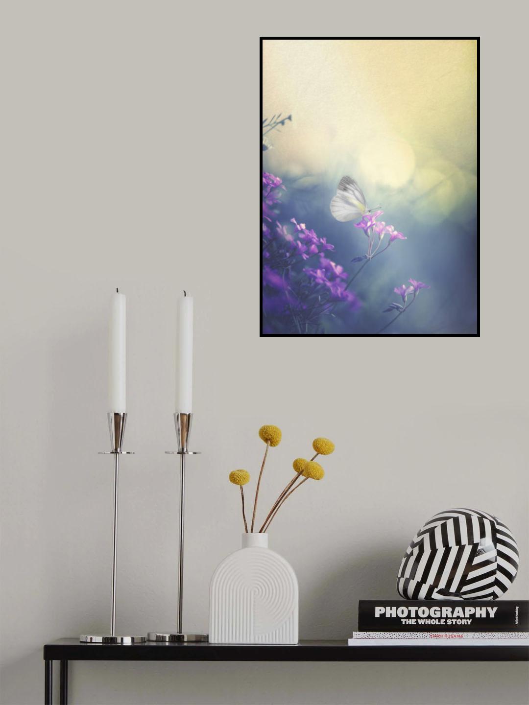 Gentle light and pale atmosphere Poster och Canvastavla