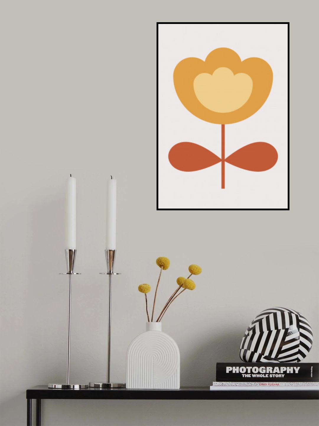Flower 2 Poster och Canvastavla