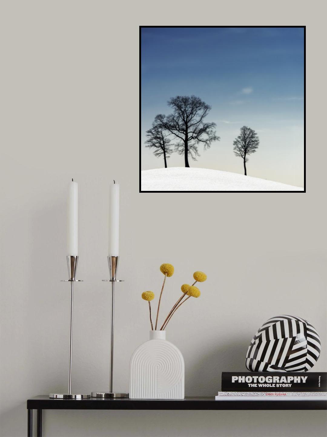 winter haiku Poster och Canvastavla