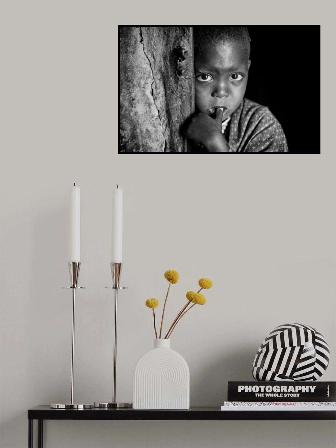 Shy Poster och Canvastavla