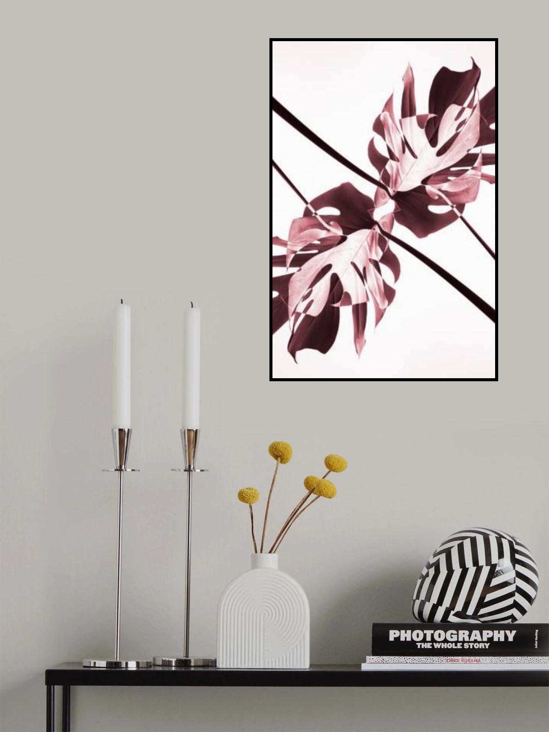 Monstera Kaleidoscope 02 Poster och Canvastavla