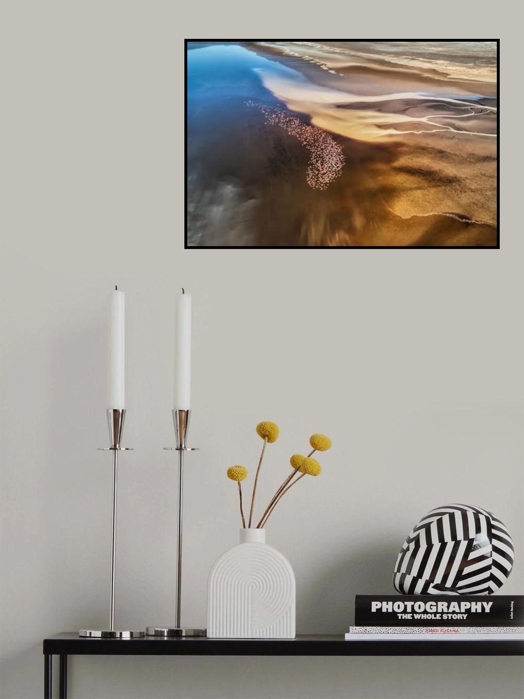 Flying Over Poster och Canvastavla