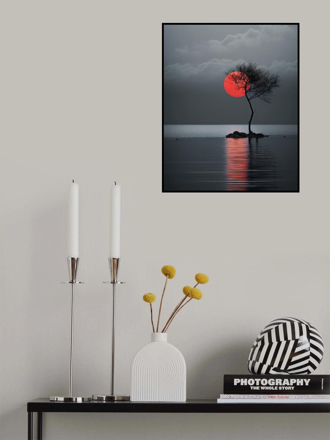 Full Moon Mystery Poster och Canvastavla