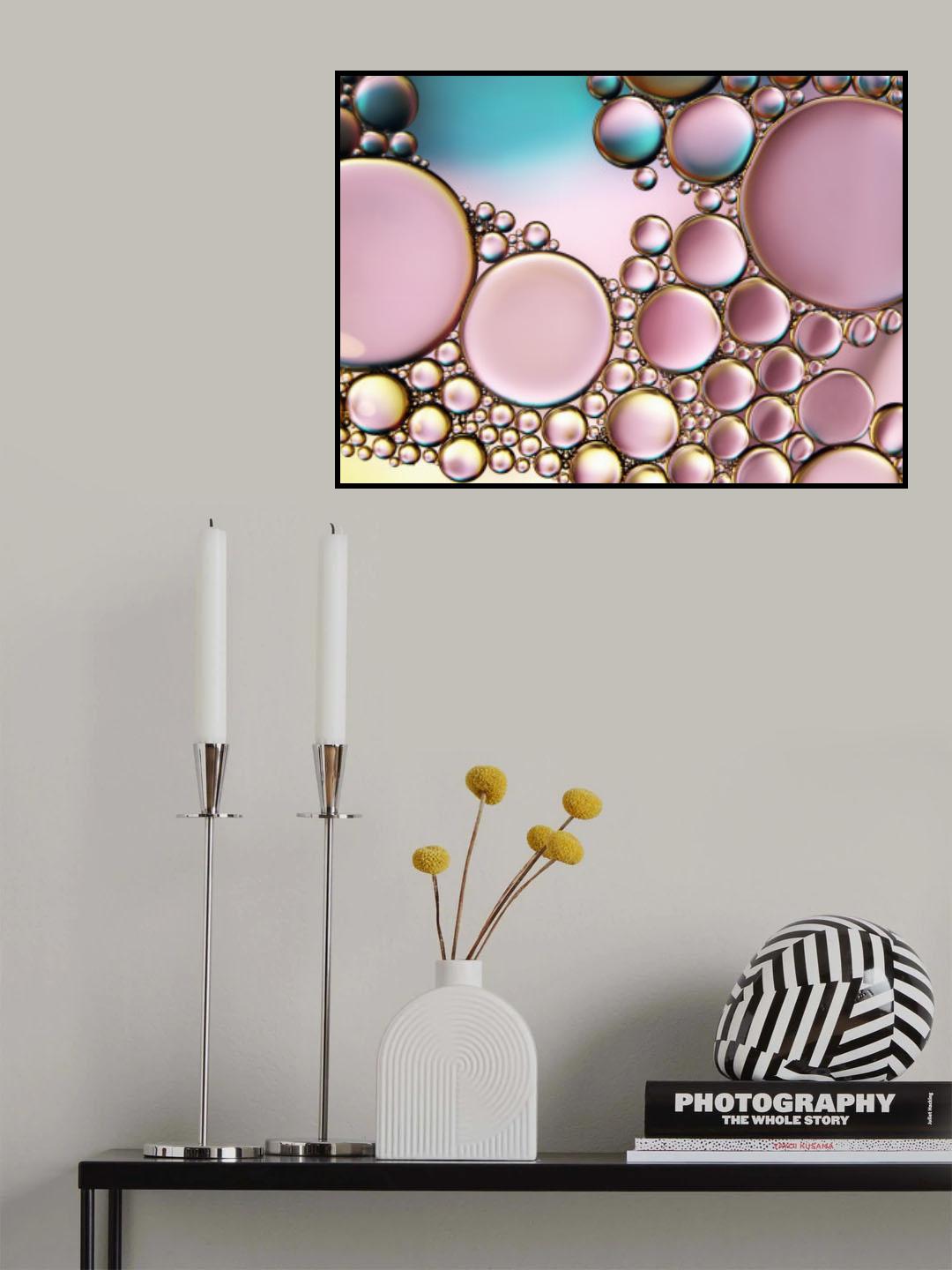 Pastel blush Poster och Canvastavla