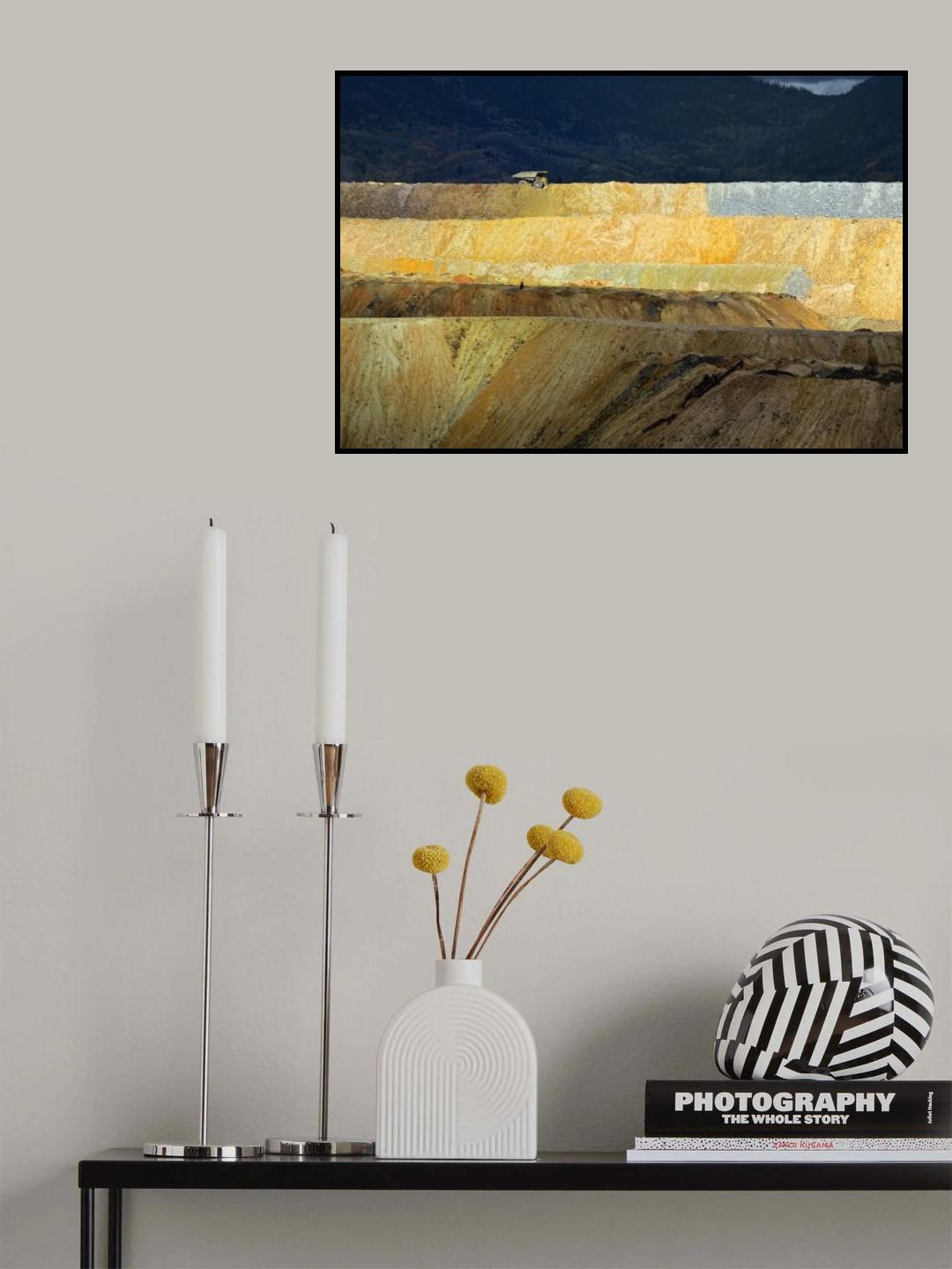 Heavy truck Poster och Canvastavla