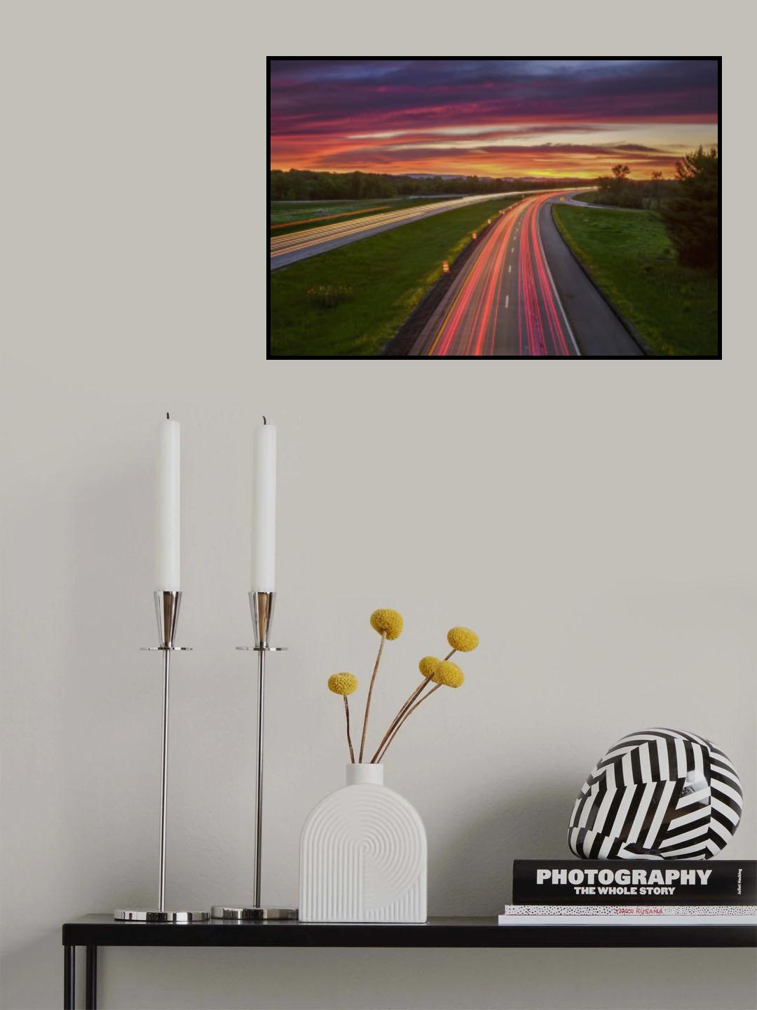 Life is a Highway Poster och Canvastavla