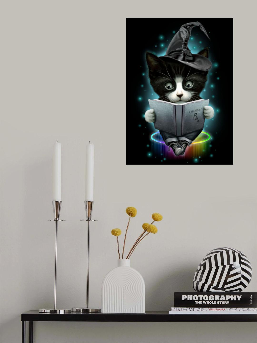 magical cat Poster och Canvastavla