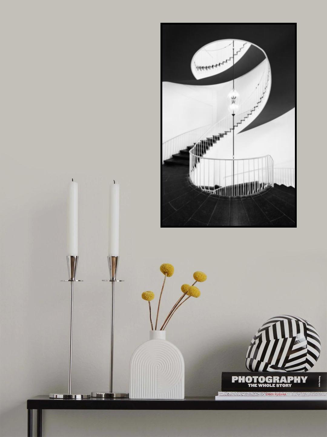 stairway Poster och Canvastavla