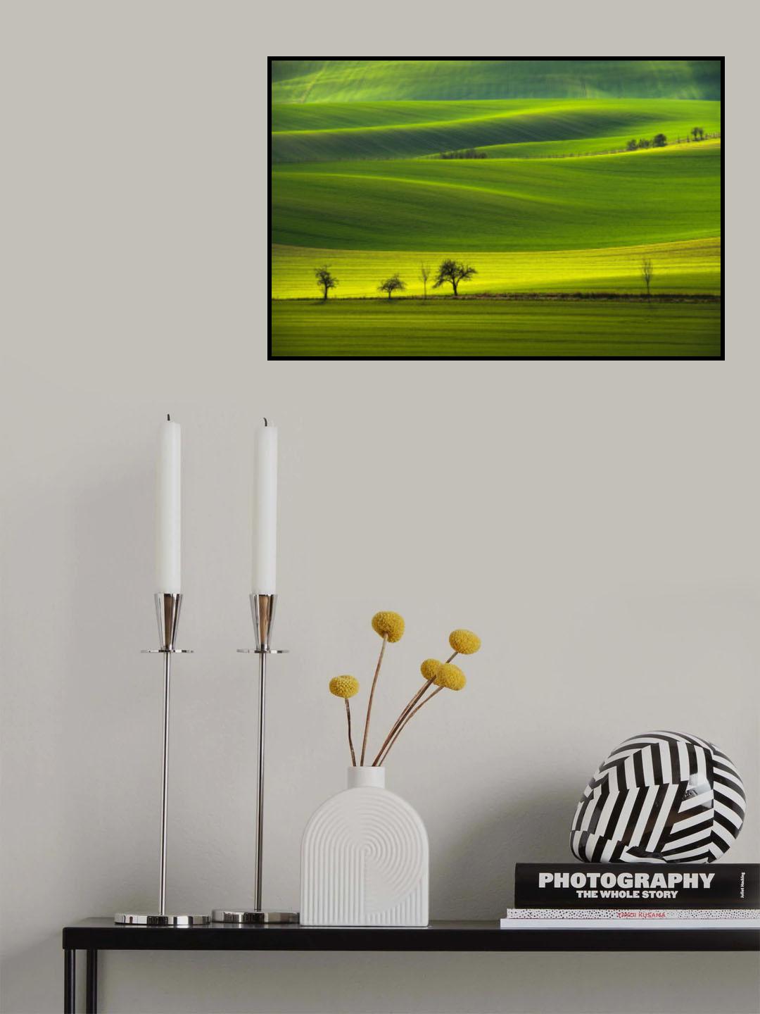 Trees in the waves Poster och Canvastavla