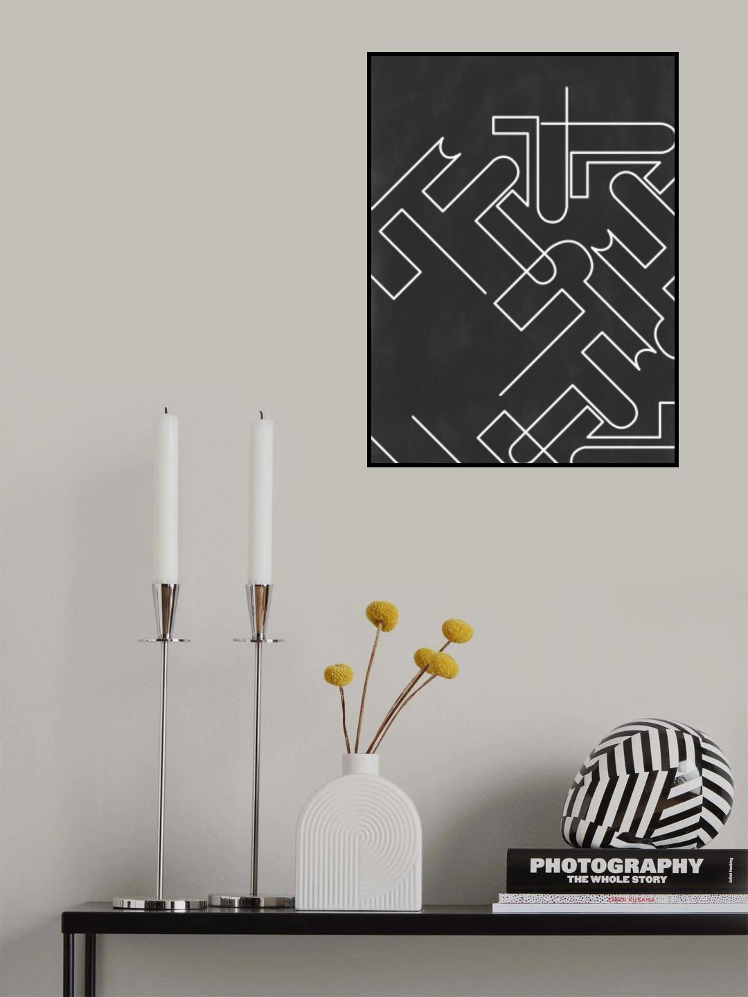 3x4 Aspectratioblack&white26 Poster och Canvastavla