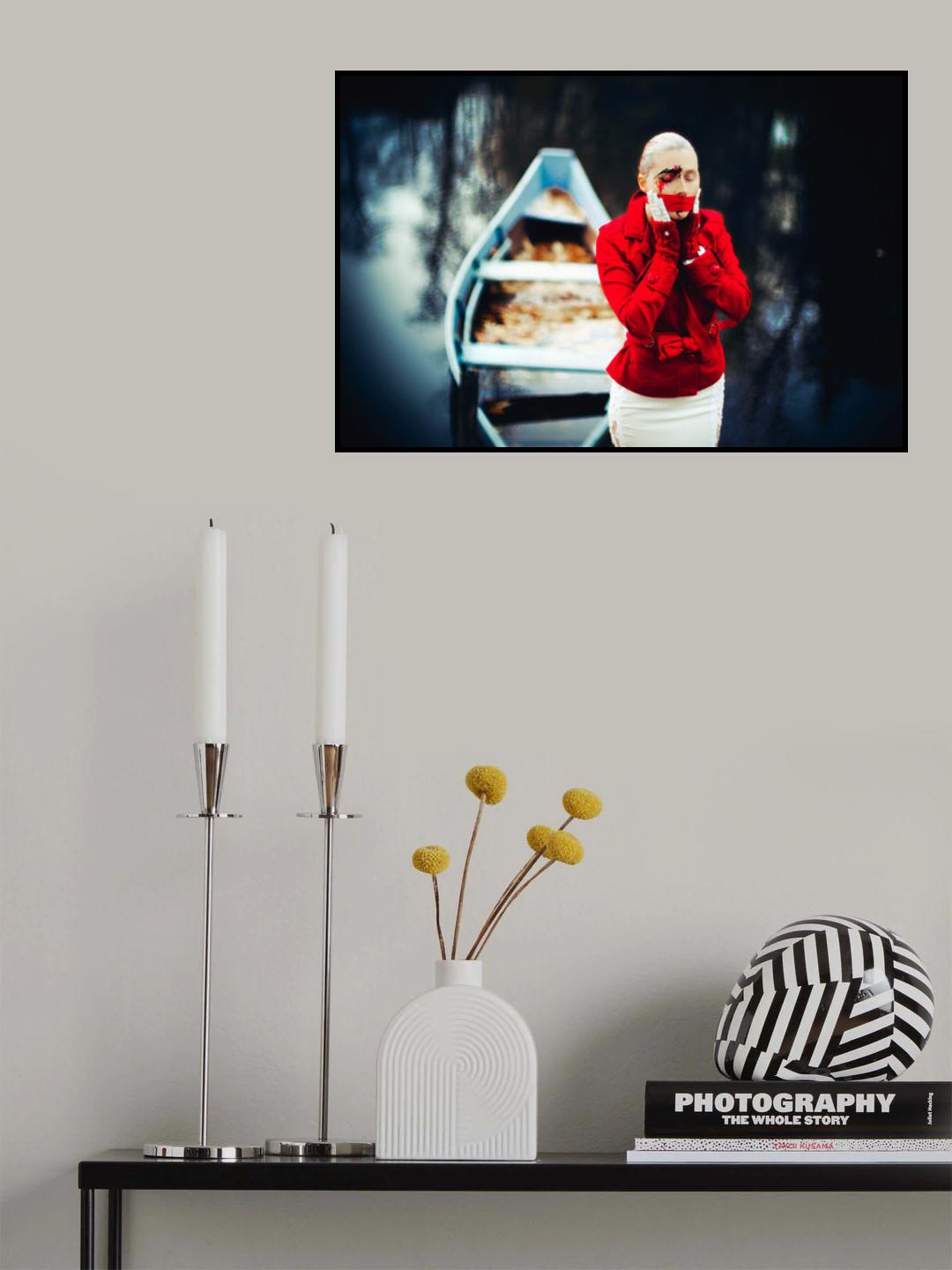 What we can't speak, we say in silence Poster och Canvastavla