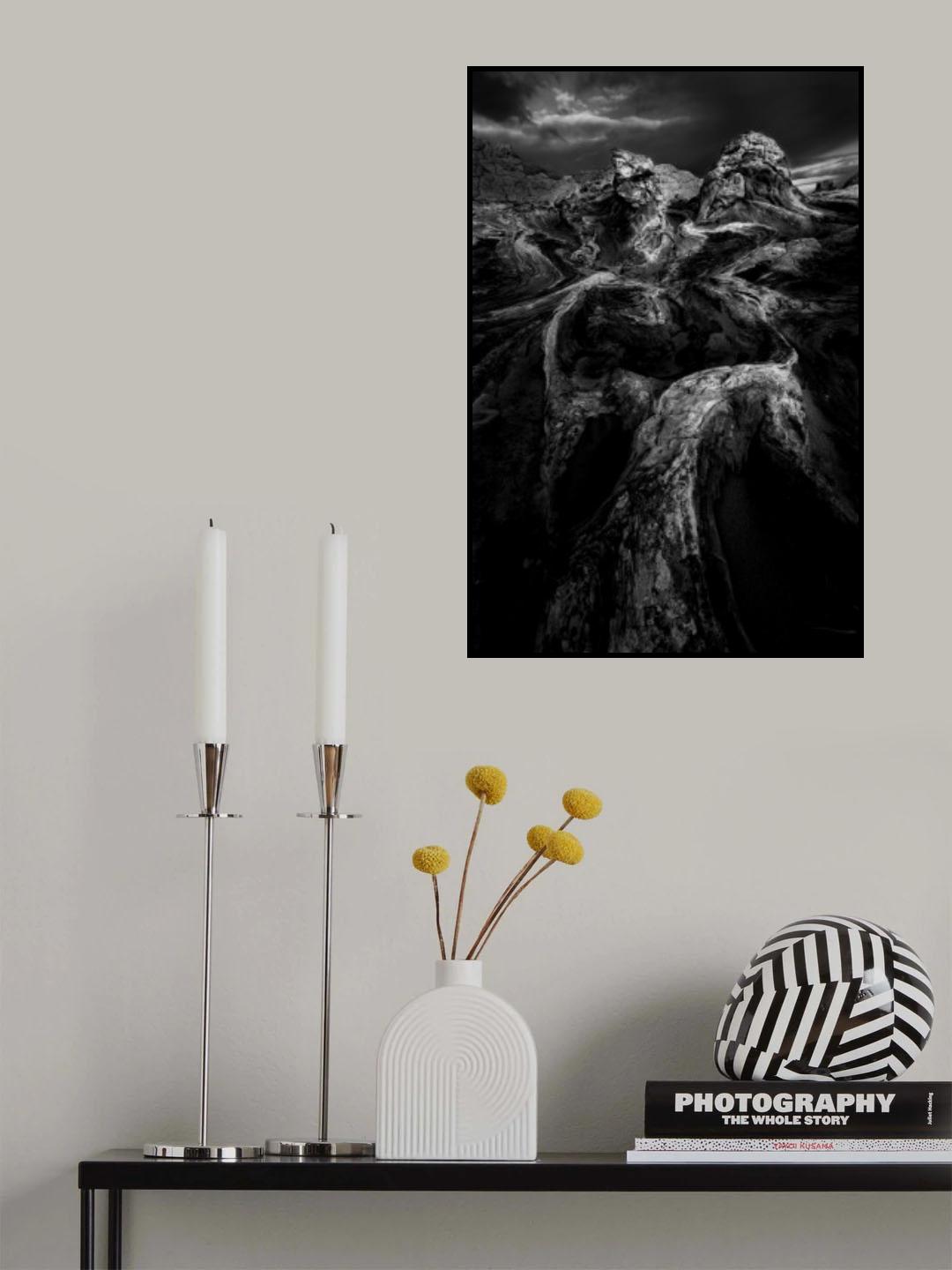 Mountain valley Poster och Canvastavla