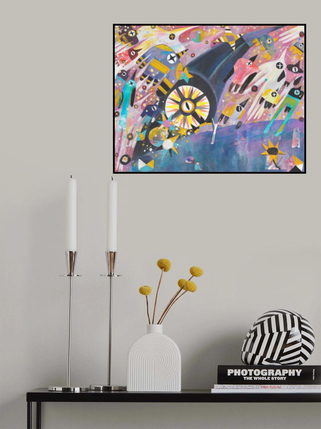 Silence of All Worlds Poster och Canvastavla