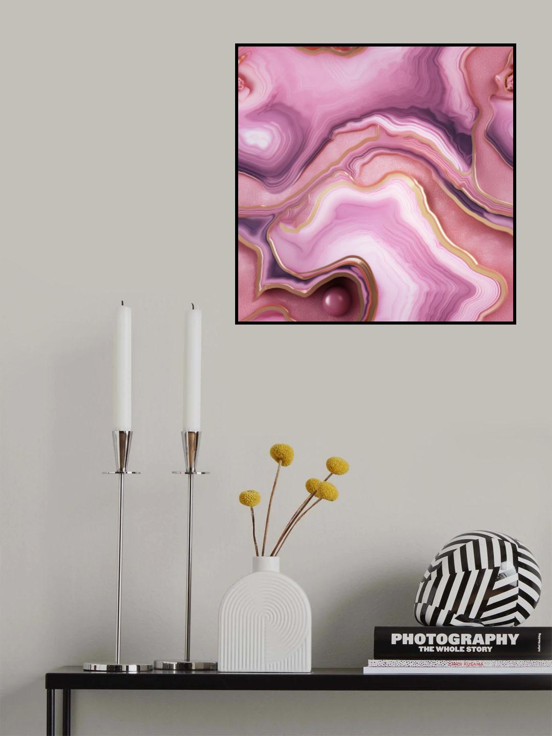 Agate 36 Poster och Canvastavla